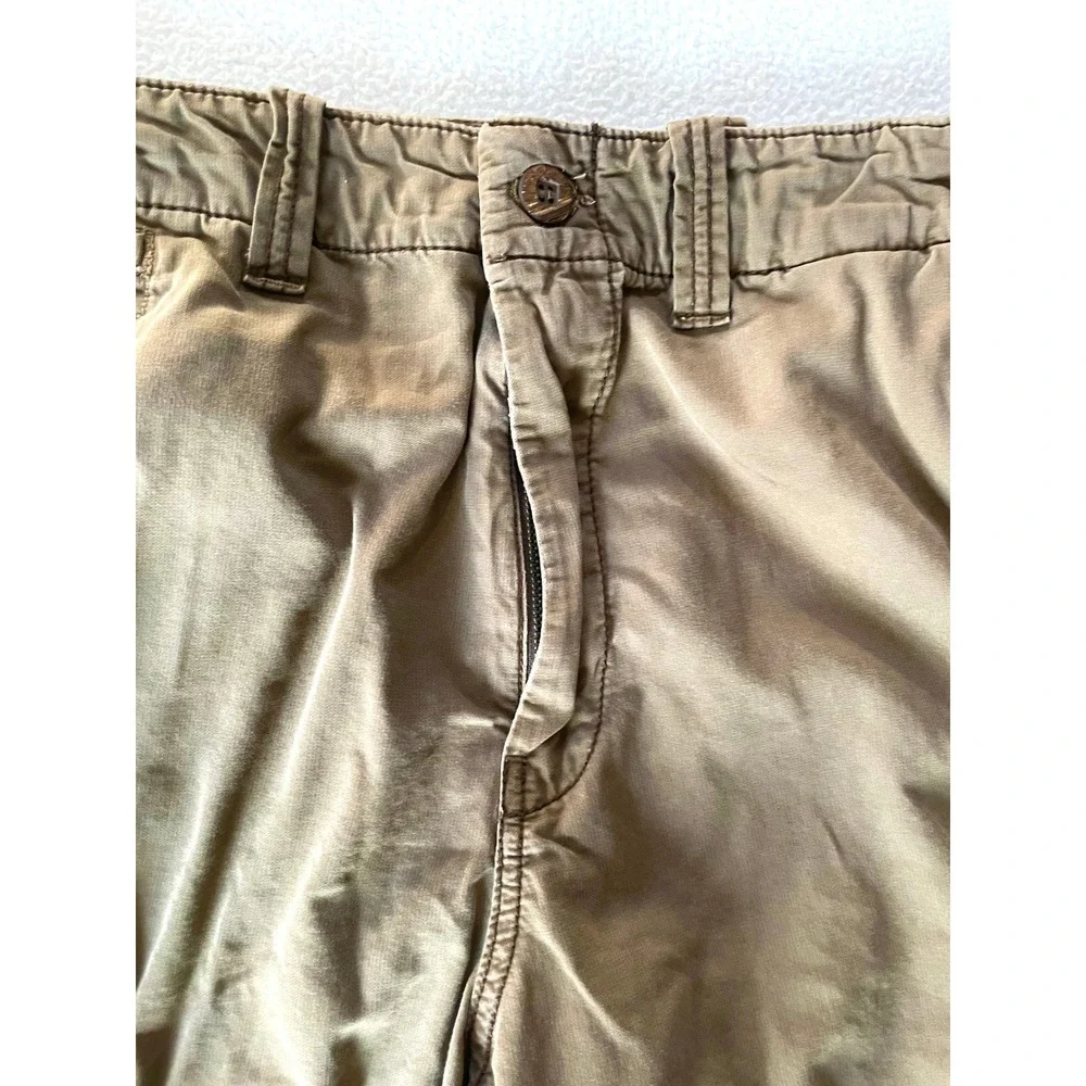 Lucky‎ Brand Mens 40 Cargo Shorts Brown Outdoor Utility Cotton Casual